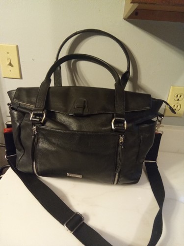 Storksak london black leather - storksak,