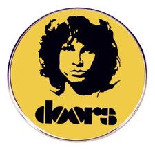 The Doors Metal Pin Badge Rock