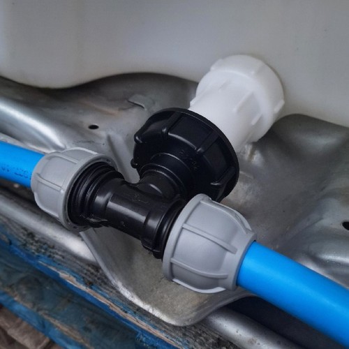 Ibc outlet extender - outlet, mdpe