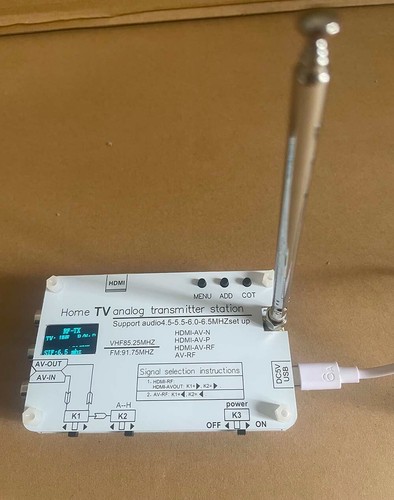 Analog signal transmitter - tv,