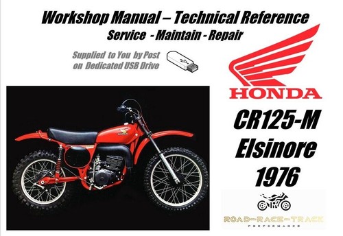 Honda cr125m cr125 125 m - cr125,