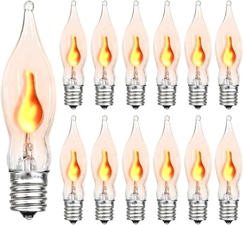 Clear c18 flickering flame - clear,