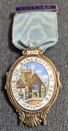 Masonic founders jewel lodge - masonic,