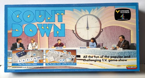 Vintage countdown board - board, game