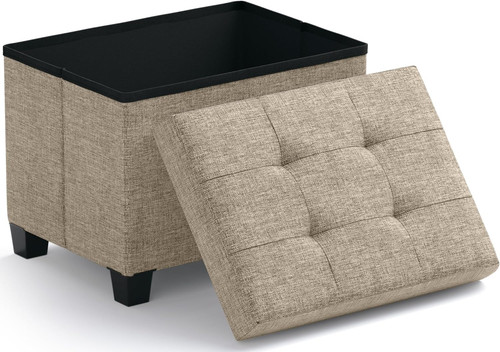 Storage ottoman small - ottoman,