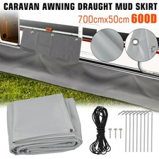 Caravan Awning Mud/Draught