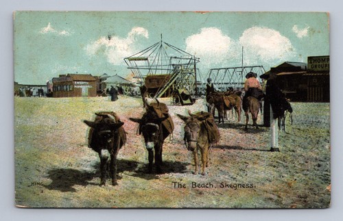 Antique postcard skegness - uk,