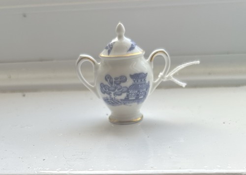 Coalport miniature sugar - coalport,