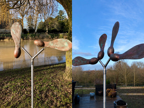 Sycamore seed kinetic garden - seed,