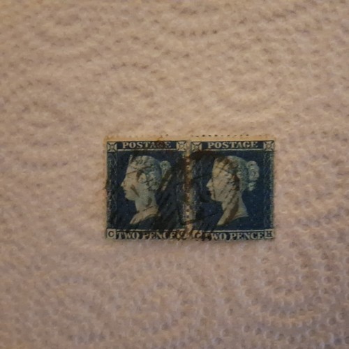 1854 pair two - pair, two-penny