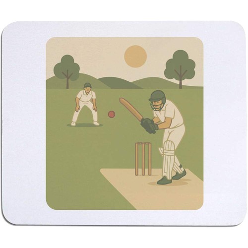 Cricket match action - 'cricket, mouse