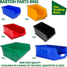 Plastic Parts Lin Bins Component Storage Boxes Picking Bin Workshop  S-XXL NEW