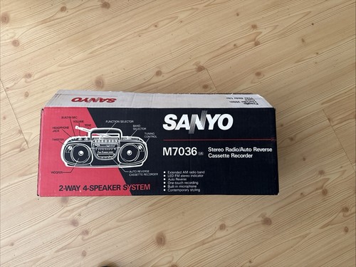 Vintage sanyo stereo - am/fm,