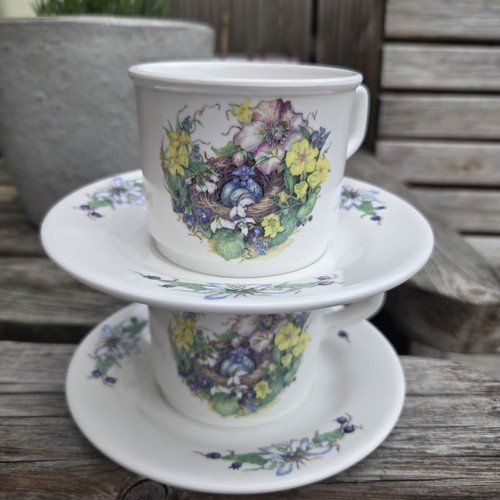 Two small melamine cups - small,