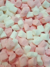 Mini Pink & White Marshmallows