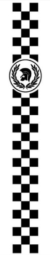 Checker scooter leg shield - checker,