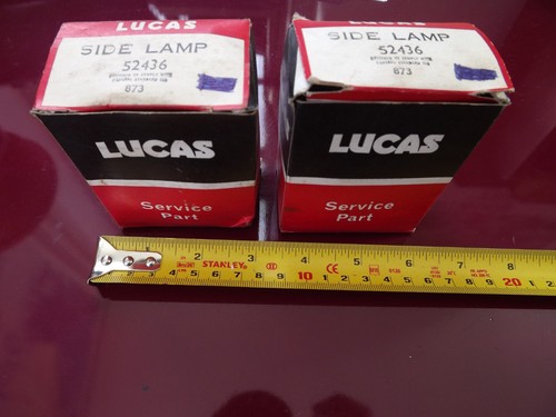 Vintage lucas side lamps - vintage,