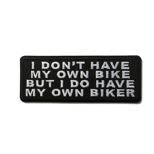 Don have own bike but - i, my