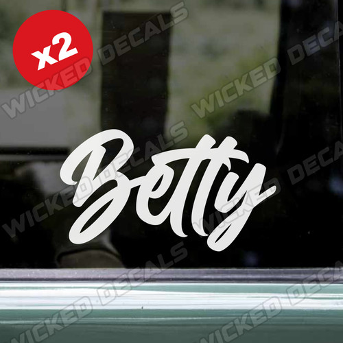Custom camper van - custom, sticker