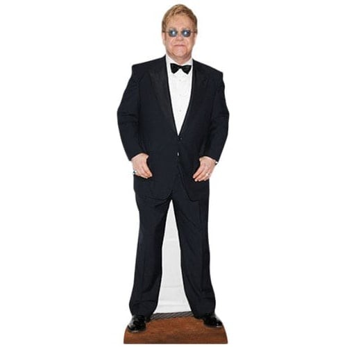 Elton john lifesize - elton, cardboard