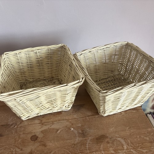 Square wicker baskets - square,