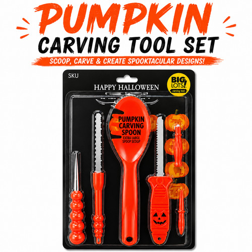 Pumpkin carving tool - carving, set