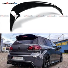 For VW Golf MK6 GTD GTI R20 R Rear Boot Roof Spoiler Wing 2008-2013 Gloss Black