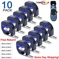 Dymo LetraTag Refill Black on