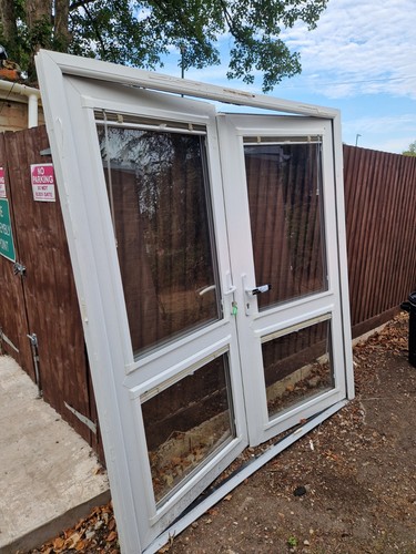 Used upvc double - doors, with