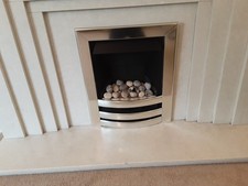 marble fireplace surround used