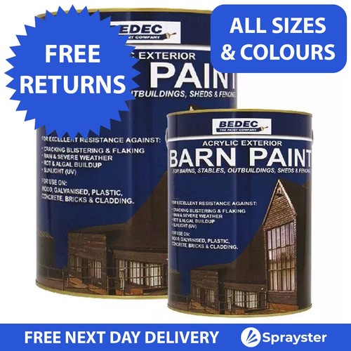Bedec barn paint acrylic - bedec,