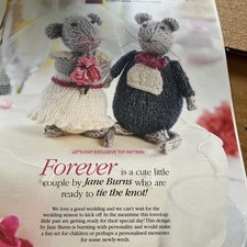Knitting Pattern Wedding Mice