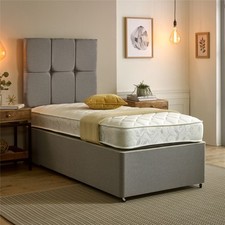 Starlight Beds 7" Quilted Memory Foam Spring Mattress for Single & Double Size
