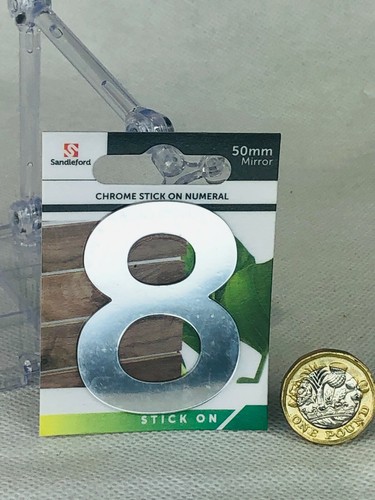Number door chrome mirror - 8,