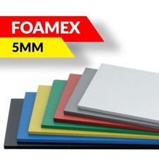 Foam PVC Light Weight Signage Sheet 5mm or 3mm - Foamex® Board Blanks Craft