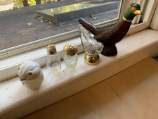 Avon Cologne Bottles: Snowbird, Songbird, Owl, Pheasant, Penguin