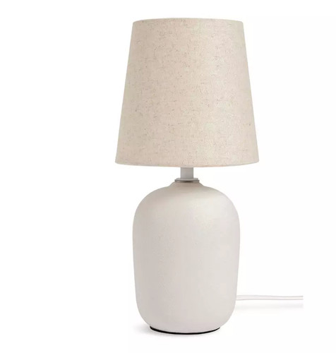 New habitat table lamp - new, stone