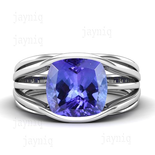 Unique blue tanzanite - unique,