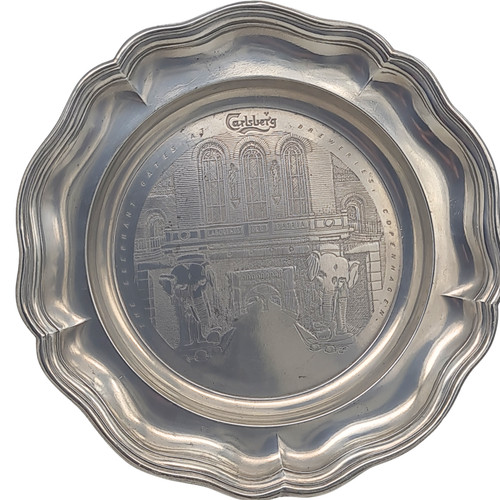 Vintage carlsberg pewter - vintage,