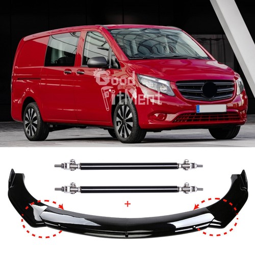 Glossy black front bumper - glossy,
