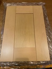 Second Nature Baltic Maple Shaker 400mm kitchen door front   397 x 570 mm
