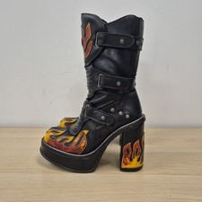 New Rock Vintage Black Red