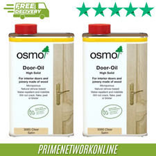 2 X Osmo 1L 3060 Clear Satin