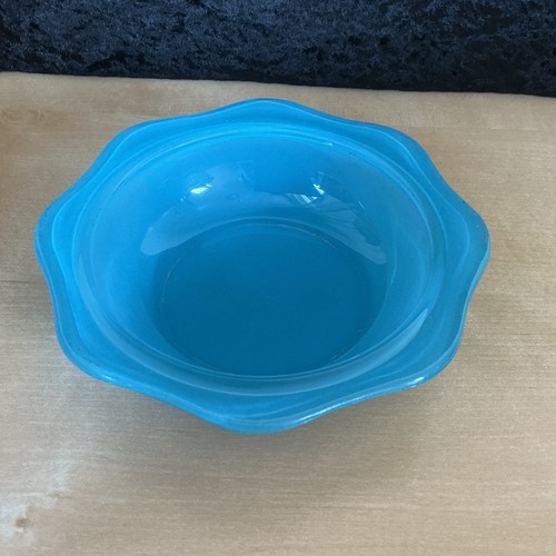 Blue vintage pyrex jaj clear - vintage,