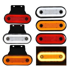 3/6/20x Led Lights Orange
