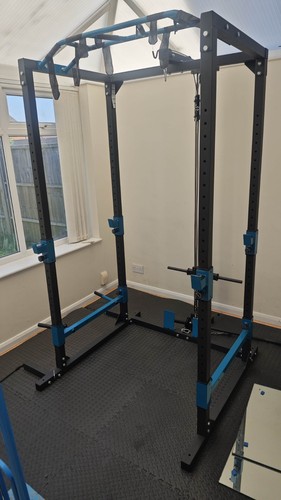 Power rack weights squat pully - rack,