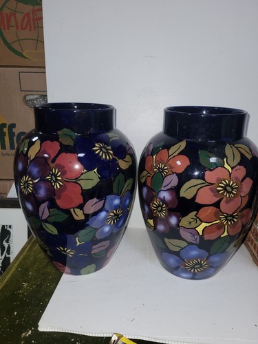 Pair royal stanley ware art - of,