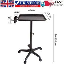 Hair Salon Trolley Stand Adjustable Hair Coloring Tattoo Beauty Salon Tool Cart