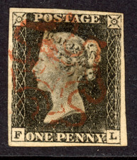 GB stamp, 1840, Queen Victoria