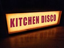 Kitchen Disco  Light Box -